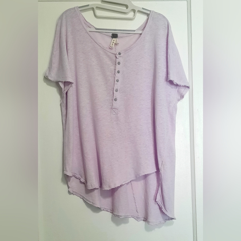 Free People Lavender Top, Size Small